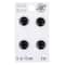 Blumenthal Lansing Buttons, Black 4 Pack